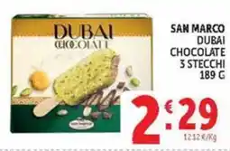 Deco Market San Marco Dubai Chocolate offerta