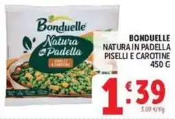 Deco Market Bonduelle Natura in Padella Piselli e Carotine offerta