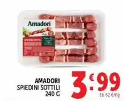 Deco Market Amadori spiedini sottili offerta