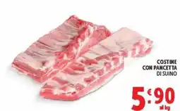 Deco Market Costine con pancetta di suino offerta