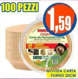 Giunigor Carta da Forno Movida offerta