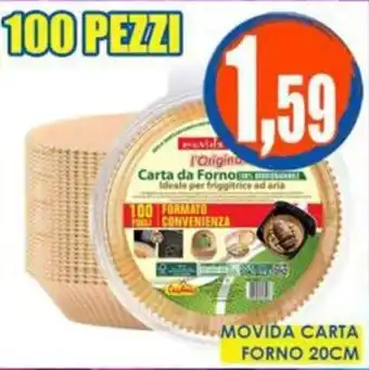 Giunigor Carta da Forno Movida offerta