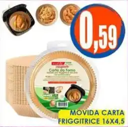 Giunigor Movida carta friggitrice offerta