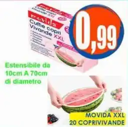 Giunigor Cuffie copri vivande XXL offerta