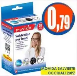 Giunigor Movida salviettine per lenti offerta
