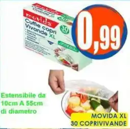 Giunigor Cuffie copri Vivande XL offerta