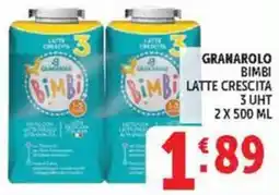 Deco Market Granarolo Bimbi Latte Crescita offerta
