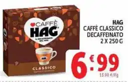 Deco Market Caffè Hag classico decaffeinato offerta