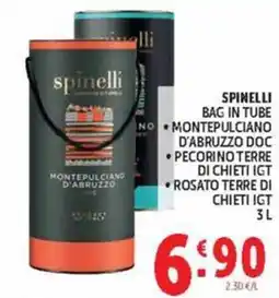Deco Market Spinelli bag in tube offerta