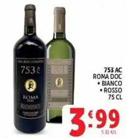 Deco Market 753 AC Roma DOC Rosso offerta