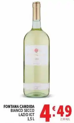 Deco Market Fontana Candida Bianco Secco offerta