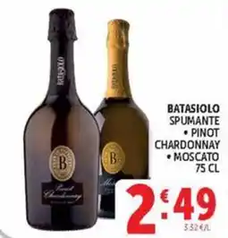 Deco Market Batasiolo spumante Pinot Chardonnay offerta