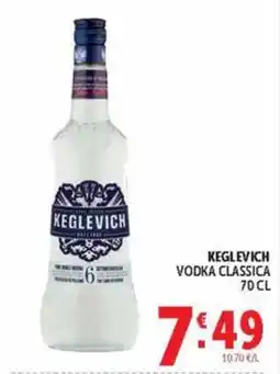 Deco Market Keglevich vodka classica offerta