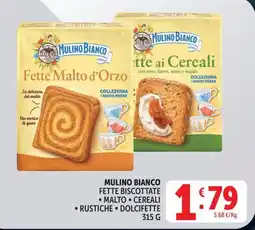Deco Market Mulino Bianco Fette biscottate offerta