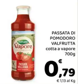 Conad Margherita Passata di pomodoro Valfrutta offerta
