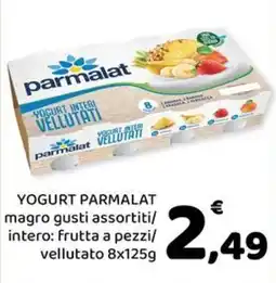 Conad Margherita Yogurt Parmalat vellutato offerta