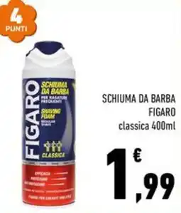Conad Margherita Schiuma da barba Figaro classica offerta