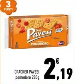 Conad Margherita Cracker Pavesi pomodoro offerta