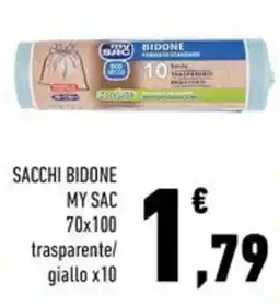 Conad Margherita Sacchi bidone my sac offerta