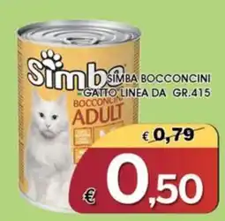 Deter Shop Simba Bocconcini Gatto Linea Adult offerta