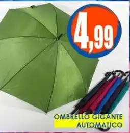 Giunigor Ombrello gigante automatico offerta