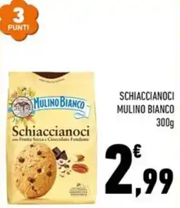Conad Margherita Schiaccianoci Mulino Bianco offerta