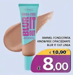 Deter Shop Rimmel fondotinta kind&free opacizzante blur it out linea offerta
