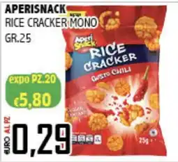 Big Food Aperisnack rice cracker mono offerta