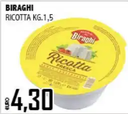 Big Food Ricotta fresca Biraghi offerta