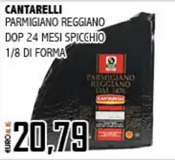 Big Food Parmigiano Reggiano DOP 24 mesi spicchio Cantarelli offerta