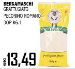 Big Food Bergamaschi grattugiato pecorino romano offerta