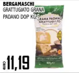 Big Food Bergamaschi grattugiato grana padano dop offerta