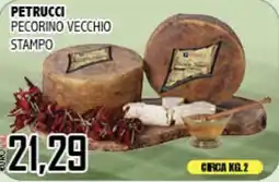 Big Food Petrucci Pecorino Vecchio Stampo offerta