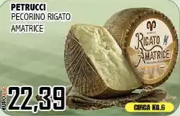 Big Food Petrucchi Pecorino Rigato Amatrice offerta