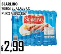 Big Food Scarlino wurstel classico offerta