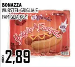 Big Food Bonazza Wurstel Griglia e Famiglia offerta