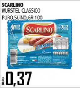 Big Food Wurstel classico Scarlino offerta