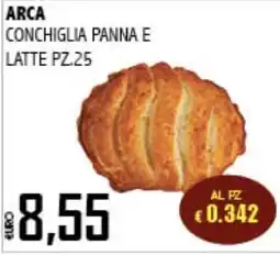Big Food Arca conchiglìa panna e latte offerta