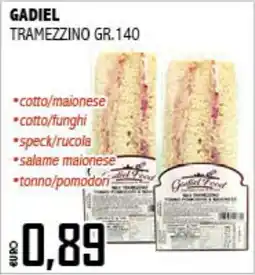 Big Food Tramezzino Gadiel offerta
