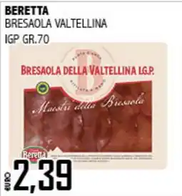 Big Food Beretta bresaola valtellina igp offerta
