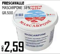 Big Food Mascarpone fresca valle offerta