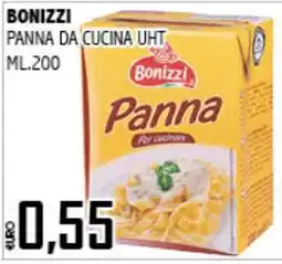 Big Food Bonizzi Panna da cucina UHT offerta