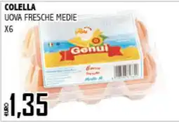 Big Food Uova fresche medie Genui offerta