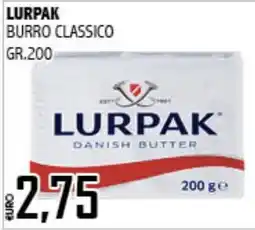Big Food Lurpak burro classico offerta