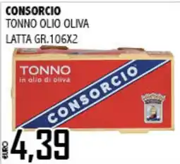 Big Food Tonno in olio di oliva Consorzio offerta
