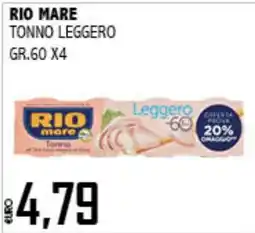 Big Food Tonno leggero Rio mare offerta