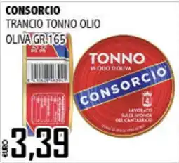 Big Food Tonno in olio d'oliva Consorcio offerta