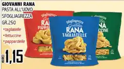 Big Food Giovanni Rana pasta all'uovo sfogliagrezza offerta