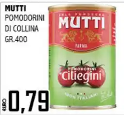 Big Food Mutti pomodorini di collina offerta