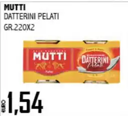 Big Food Mutti datterini pelati offerta